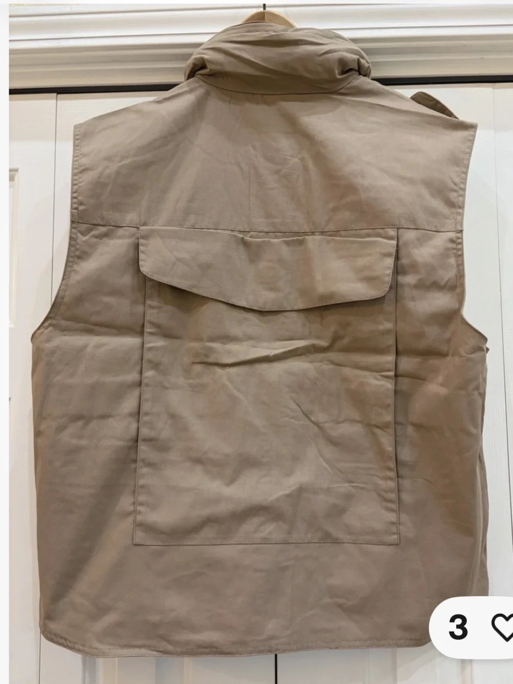Rothco Men's Tactical Utility Vest - Beige. Size XL